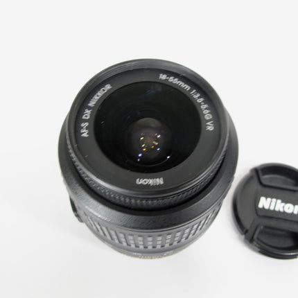 Nikon AF-S Nikkor 18-55mm f/3.5-5.6G DX SWM VR F Mount Camera Lens