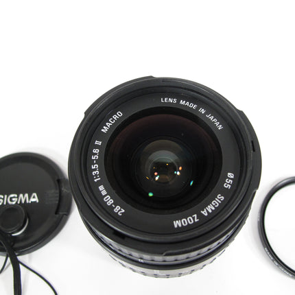 Sigma Zoom 28-80mm f/3.5-5.6 II Macro Asperhical Camera Lens for Canon