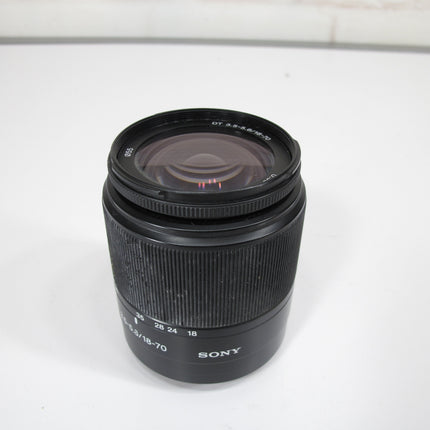 Sony DT 3.5-5.6 18-70mm Macro A Mount DSLR Zoom Lens