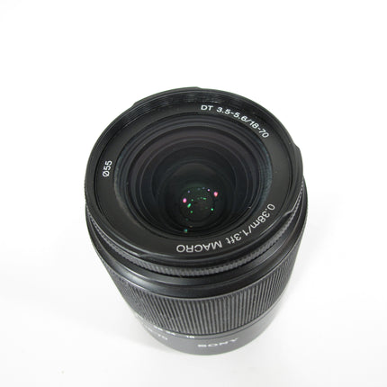 Sony DT 3.5-5.6 18-70mm Macro A Mount DSLR Zoom Lens