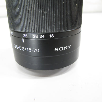 Sony DT 3.5-5.6 18-70mm Macro A Mount DSLR Zoom Lens