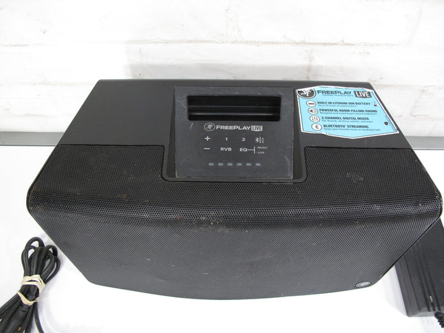 Mackie FreePlay LIVE 150W Bluetooth Rechargeable Portable Powered DJ /PA Speaker