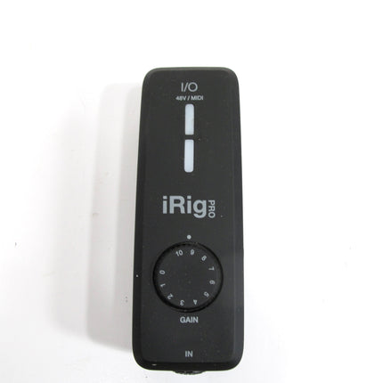 IK Multimedia iRig Pro I/O Universal Audio & MIDI Computer Recording  Interface