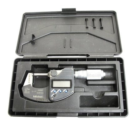 Mitutoyo 293-340-30 Digital Micrometer 0-1" Range, 0.00005" Resolution