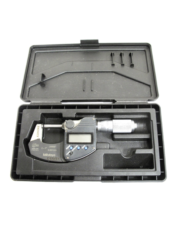 Mitutoyo 293-340-30 Digital Micrometer 0-1" Range, 0.00005" Resolution