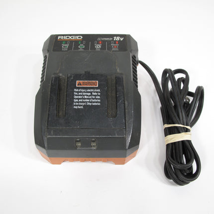 Ridgid R86092 18 VOLT X4 X5 Dual Chemistry Lithium Battery Charger