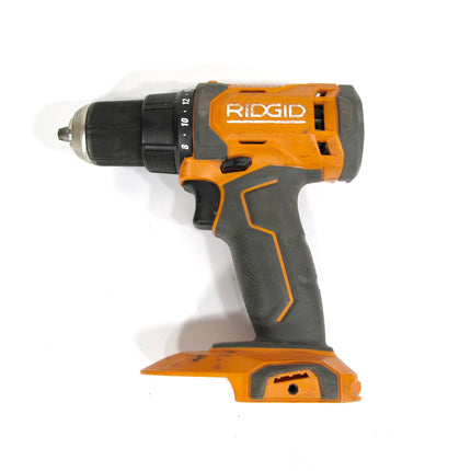 RIDGID R86001 18V Lithium-Ion Compact Drill Driver Orange Tool Only