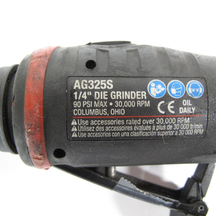 MAC Tools AG325S 1/4" Collet Premium 0.3-hp Straight Air Die Grinder