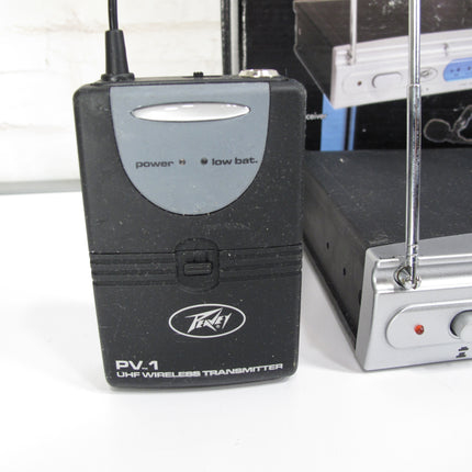 Peavey PV1 923.700 MHz UHF Lavalier Lapel Wireless Microphone System