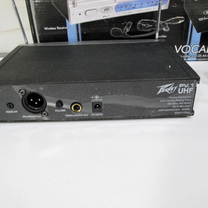 Peavey PV1 923.700 MHz UHF Lavalier Lapel Wireless Microphone System