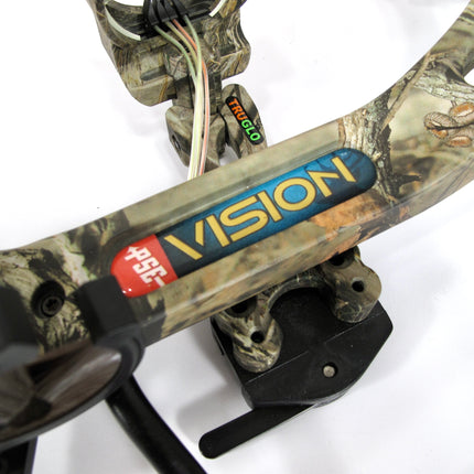 PSE Vision RH 29" 70# 12-30" Draw Camouflage Compound Bow