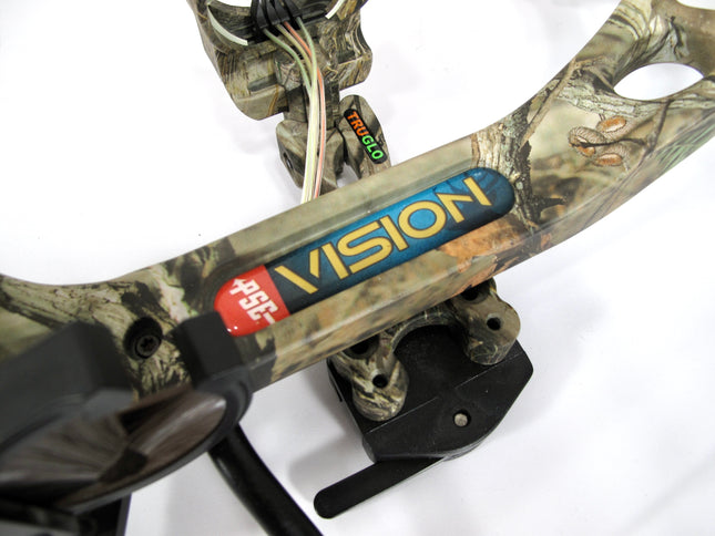 PSE Vision RH 29" 70# 12-30" Draw Camouflage Compound Bow