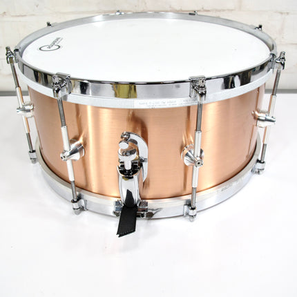 651 Drums 8 Lug  6.5 x 14 Inch Copper Shell Boutique Snare Drum
