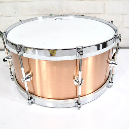 651 Drums 8 Lug  6.5 x 14 Inch Copper Shell Boutique Snare Drum