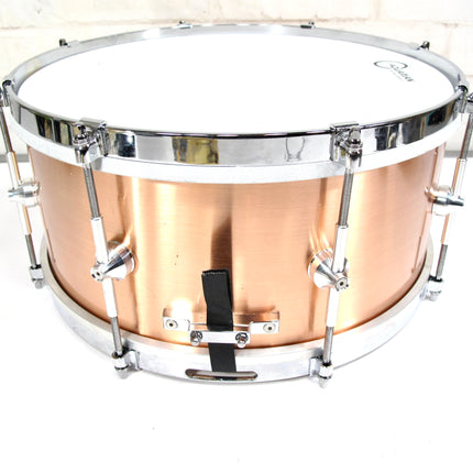651 Drums 8 Lug  6.5 x 14 Inch Copper Shell Boutique Snare Drum