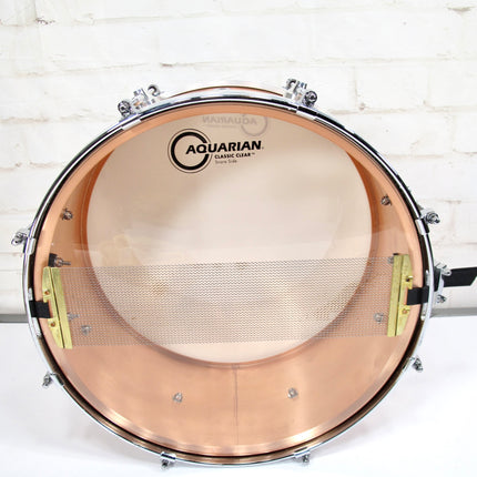 651 Drums 8 Lug  6.5 x 14 Inch Copper Shell Boutique Snare Drum