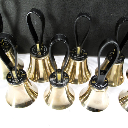 Schulmerich 1st Octave C5 C#5 D5 D#5 E5 F5,F#5 G5 G#5 A5 A#5 B5 Hand Bell Set