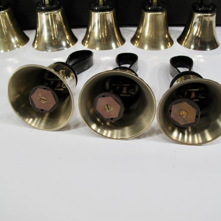 Schulmerich 1st Octave C5 C#5 D5 D#5 E5 F5,F#5 G5 G#5 A5 A#5 B5 Hand Bell Set