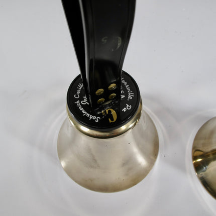 Schulmerich 1st Octave C5 C#5 D5 D#5 E5 F5,F#5 G5 G#5 A5 A#5 B5 Hand Bell Set
