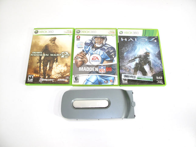 Xbox 360 Games X804675-003 20GB Hard Drive w/ Halo 4, COD Modern War 2, Madden 08