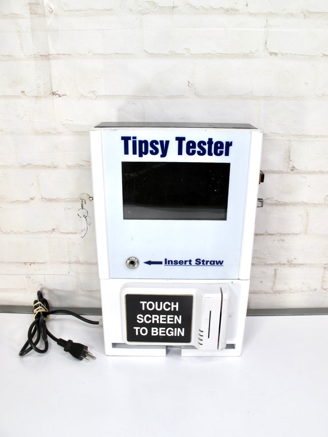 Tipsy Tester AT319S Coin/Card Operated Alcohol Breathalyzer Vending Machine