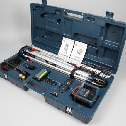 Bosch REVOLVE2000 Self-Leveling Horizontal Rotary Laser Kit GRL2000-40HVK
