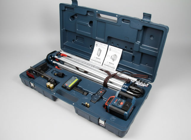 Bosch REVOLVE2000 Self-Leveling Horizontal Rotary Laser Kit GRL2000-40HVK