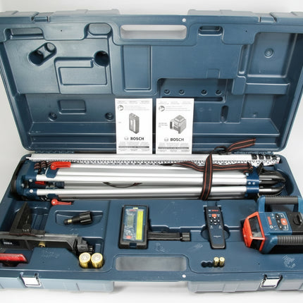 Bosch REVOLVE2000 Self-Leveling Horizontal Rotary Laser Kit GRL2000-40HVK
