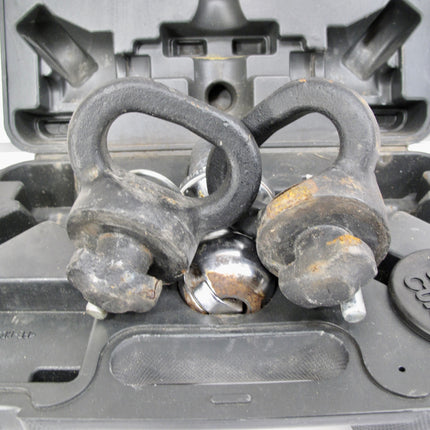 CURT OEM Puck System 2-5/16" Gooseneck Trailer Hitch Ball 30K & Anchor Kit 60618