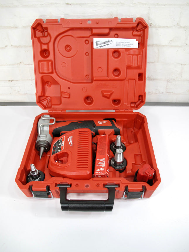 Milwaukee 2474-20 M12 12V Lithium-Ion Cordless ProPEX Expansion Tool Kit 1/2" 3/4" 1"