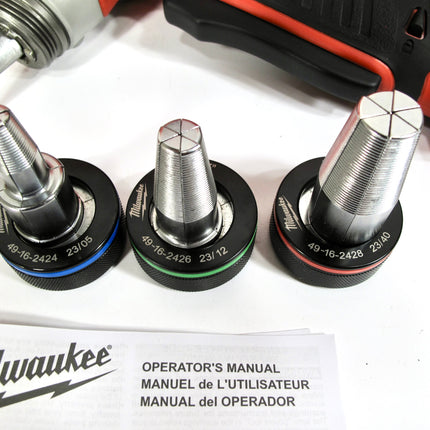 Milwaukee 2474-20 M12 12V Lithium-Ion Cordless ProPEX Expansion Tool Kit 1/2" 3/4" 1"