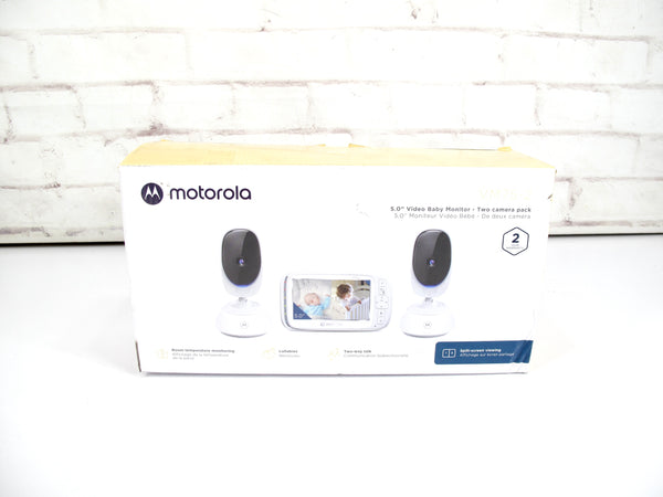 Motorola VM75-2 5 inch Cameras and Remote Pan Video Baby Monitor
