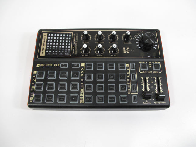 Muslady SK300 Live Sound Card External Voice Changer Effects Audio Mixer