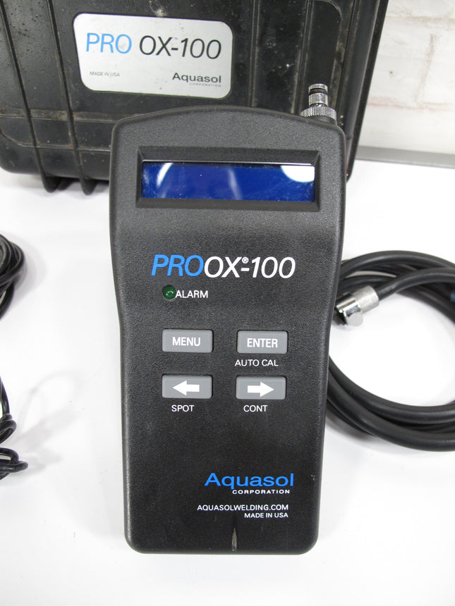 Aquasol PRO OX-100 Kit Programable Welding Digital Oxygen Purge Monitor