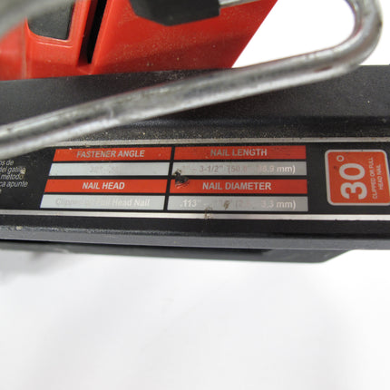 Milwaukee 2745-20 M18 FUEL 30 Degree Cordless Framing Nailer