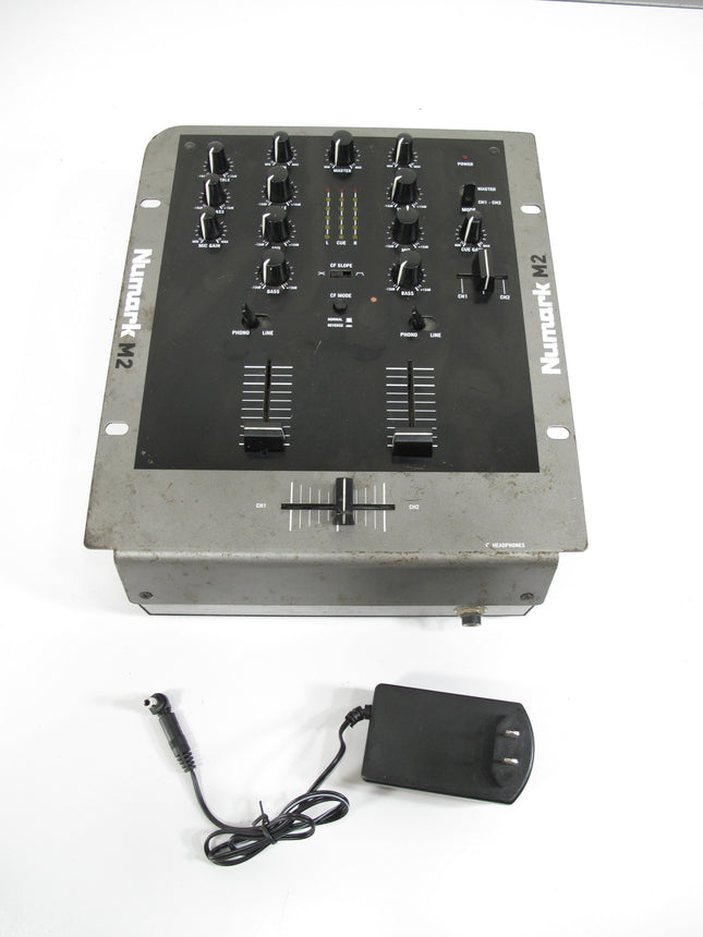 Numark M2 2-Channel Scratch DJ Mixer Rack Mountable w/ 3-Band EQ