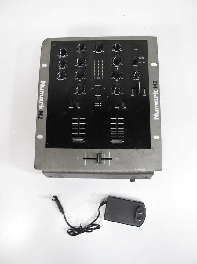 Numark M2 2-Channel Scratch DJ Mixer Rack Mountable w/ 3-Band EQ