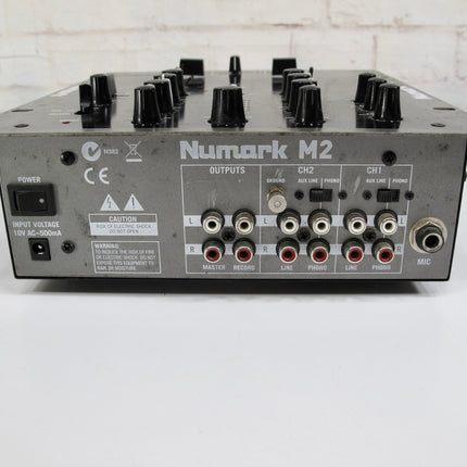 Numark M2 2-Channel Scratch DJ Mixer Rack Mountable w/ 3-Band EQ