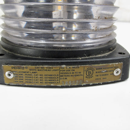 Perko 1128-A Clear All Around Watertight Boat Marine Navigation 360º Light