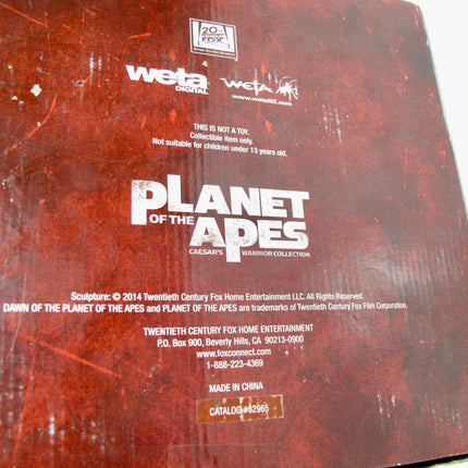 Planet of the Apes: Caesars Warrior Collection Blu-ray Disc, 2014, 4-Disc Set