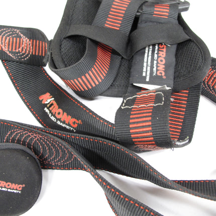 K Strong Kapture 5 Point Full Body Harness w/2 Brute Backer LE 8.5ft 3400lb ea