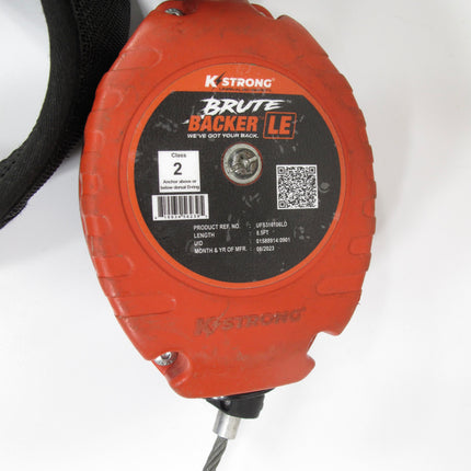 K Strong Kapture 5 Point Full Body Harness w/2 Brute Backer LE 8.5ft 3400lb ea