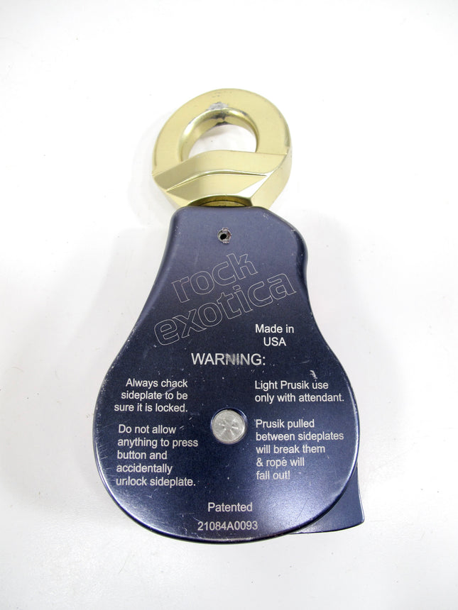 Rock Exotica MHP55 Omni-Rigging Block 2.6 Material Handling Swivel Pulley