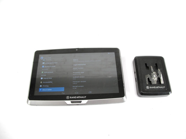 Rand McNALLY TND 70 Tablet 7" WiFi Truck GPS w/ Dash Cam