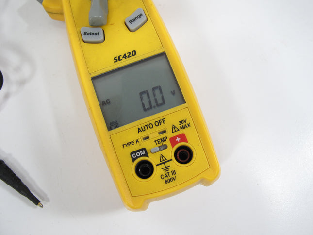 Fieldpiece SC420 True RMS Clamp Meter w/ Lead Set