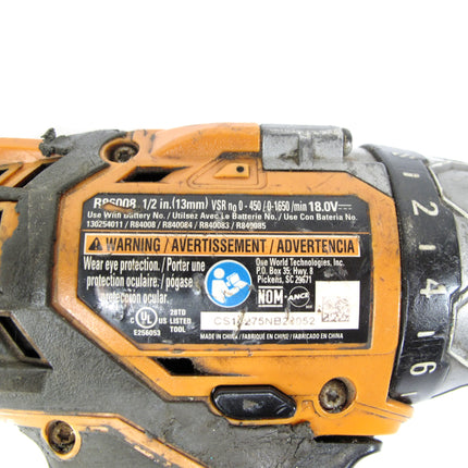 RIDGID R86008 18 Volt Compact 1/2" 2-Speed Drill Driver
