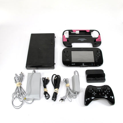 Nintendo Wii U WUP-101(02) 32GB Black Video Game Console Only