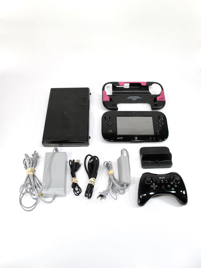 Nintendo Wii U WUP-101(02) 32GB Black Video Game Console Only