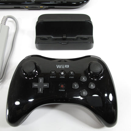 Nintendo Wii U WUP-101(02) 32GB Black Video Game Console Only