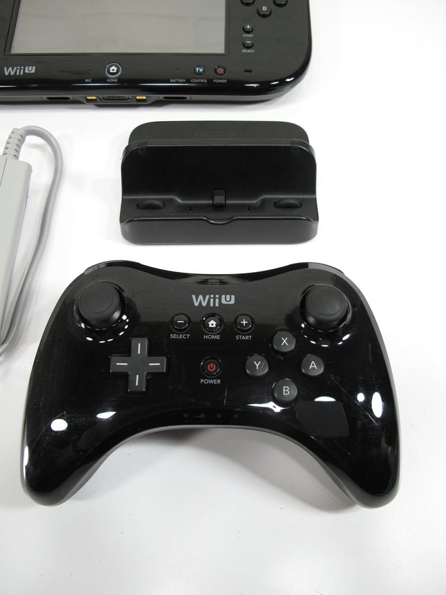 Nintendo Wii U WUP-101(02) 32GB Black Video Game Console Only